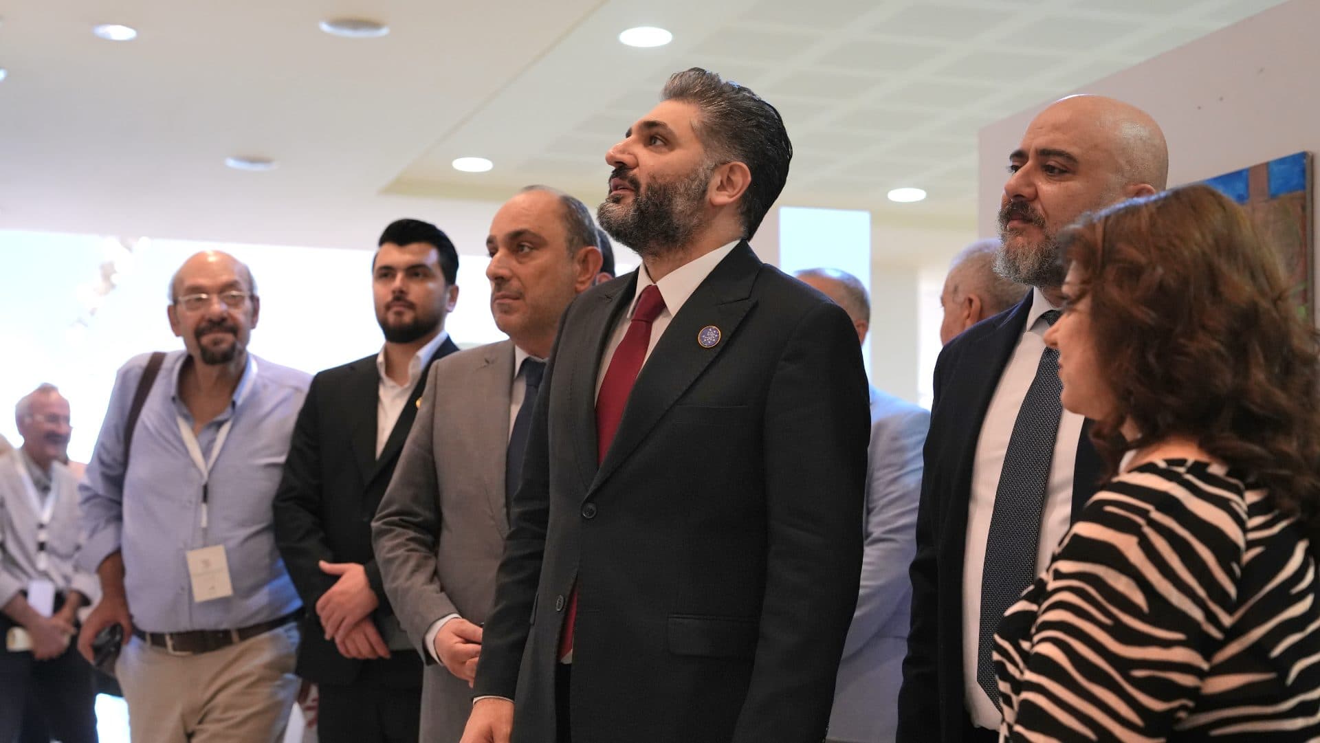 The Minister of Culture opens the “Art Athar” exhibition at the National Center for Visual Arts in Damascus - 1