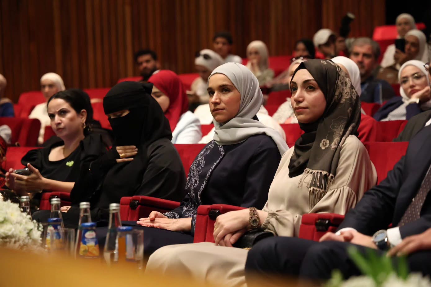 The Minister of Culture opens the evening of poets in the presence of First Lady Latifa Al-Droubi
