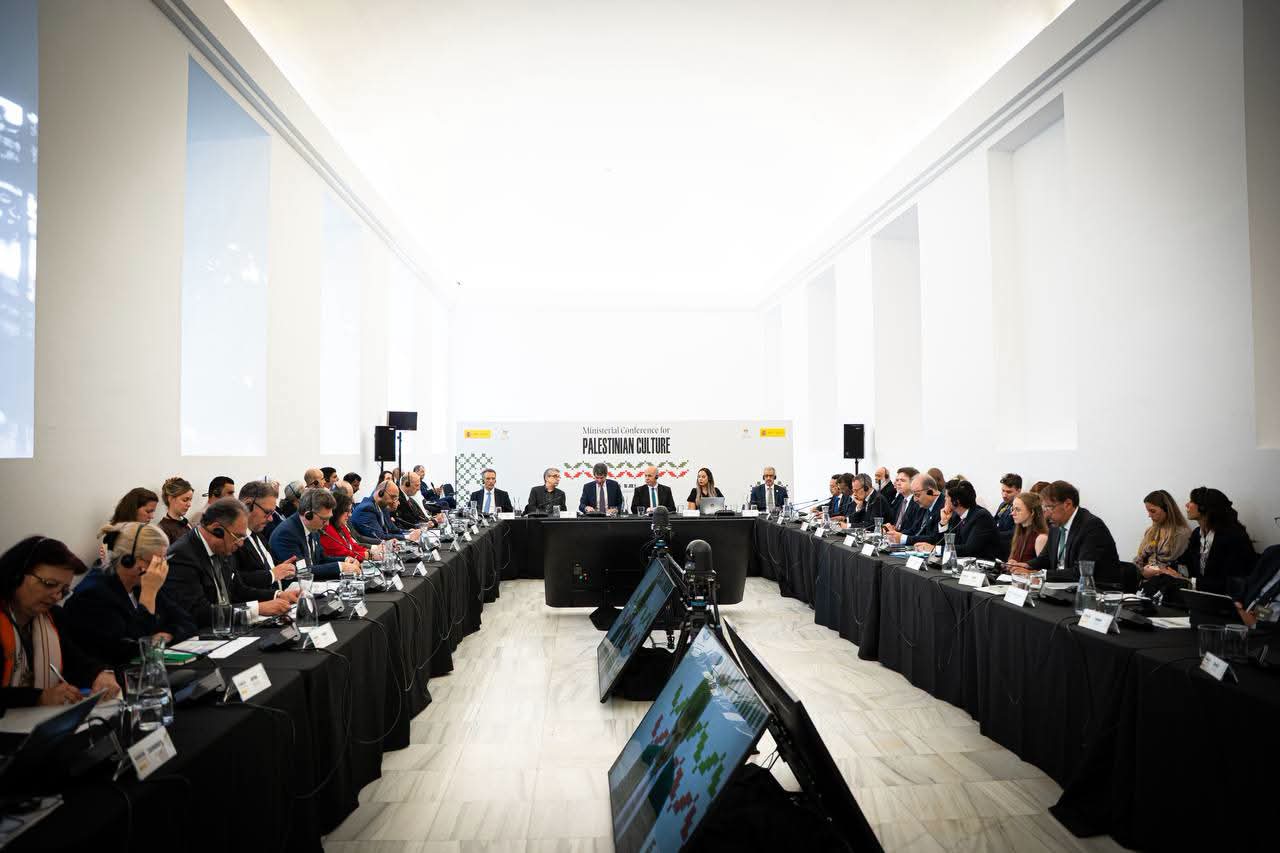 The Ministry of Culture participates in the International Conference for the Reconstruction of the Cultural Sector in Palestine in Madrid - 1